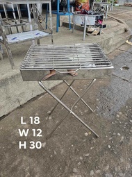 12x18 ihawan folding barbeque grill pure stainless