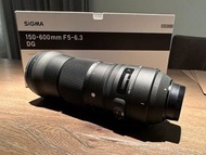 Sigma 150-600 c nikon F mount