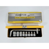 Socket Wrench Set 10 Pcs Socket Wrench 8-24 Hasston Iron Box