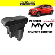 HC Cargo Perodua Myvi King 2018 - 2023 3rd Gen Comfort Adjustable Armrest Arm Rest HC-13