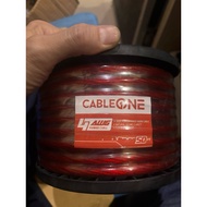 MERAH AWG 4 red cable per meter