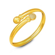 [NewTag] Bangle Silang Saduran Emas 999 + Kad Guarantee (BG5010)