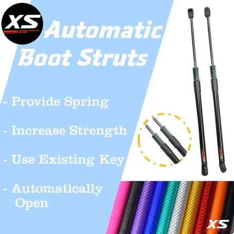 Rear Tailgate Auto Struts With Spring For Honda Civic Mk10 FK7 FK4 FK8 With 10KG Spoiler 2016-2021 L