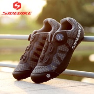 【ready】sidebike mtb shoes mountain bike non-lock leisure road bike cycling shoes men women ultralight 565g breathable non-slip