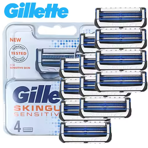 4/8/12Pcs Gillette Skinguard Razor Blades for Skinguard/fusion 5/proglide/proshield Series ﻿blade Re