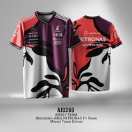 F1 Team Mercedes-AMG PETRONAS F1 Team Miami Team Driver Jersey Fullprint