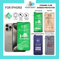 I-Phone 14 Pro Max 14 Pro 14 Plus 14 Full Ceramic Film Screen Protector HD Clear Matte Anti BlueRay 