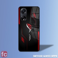 Oppo Reno 8T A17K A58 A78 A98 4G 5G Glitter Softcase | A38 | A18 |Fr67| Premium Camera Protector Cas