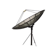 ღC Band 1.8m 2.4m 3m Satellite Pole Mount Aluminium Mesh Antenna High Gain HDTV Outdoor Dish Ant ☻k