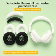 for Baseus H1 pro headset protective case crossbeam case ear cap protective cover silicone anti-wear
