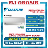 AC DAIKIN FTKQ 50 UVM4 RKQ 2 PK + PASANG R32 FLASH INVERTER LOW WATT