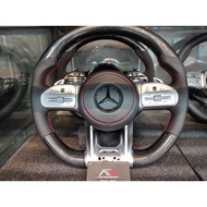 Mercedes benz W117 W176 W205 W213 W212 carbon fiber steering