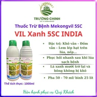 Mekongvil 5SC-VIL Xanh INDIA 5SC (1 Lít)_Khô vằn Đốm vằn Lem lép hạt Phục hồi nhanh lá xanh mướt và