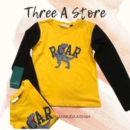 [🔥HOT ITEM👕] H&amp;M Kids T-Shirt Premium Quality Pancoat Viral Baju Kanak-Kanak 1-10tahun