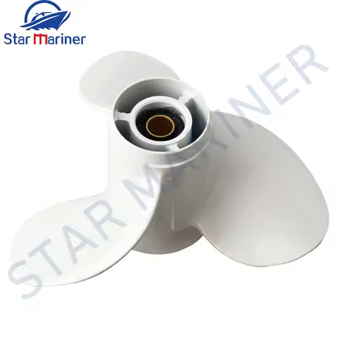 For Yamaha External Propeller 63V-45947 9-1/4 x 8 Aluminum Alloy Screw 3 Blade 8 Spline Tooth Part f