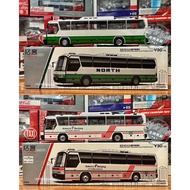 Lao Zhou Weiying Tuoyi 1/64 North BFC6120 Luxury Touring Car Bus Airport Repair Alloy Model
