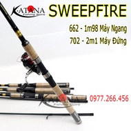Cần Câu Lure Chính Hãng - DAIWA SWEEPFIRE - 1m98 2m1