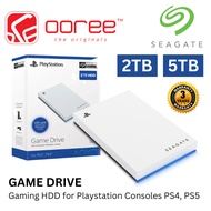 SEAGATE EXT HDD GAME DRIVE FOR PS4 PS5 HARD DRIVE HARD DISK V BLUE LED LIGHTING, OFFICIALLY LICENSED