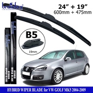 HIGH QUALITY Brainbox Hybrid Wiper VW Golf MK5 2004-2009 Windshield