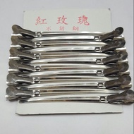 [Hairdressing Academy] Red Rose Stainless Steel Rose Clip Stainless Steel Clip/Stainless Steel Haird