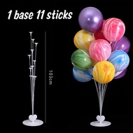 ( SG SELLER ）- Balloon Stand Table Stand Floor Stand Balloon tree 1 base 7 sticks / 1base 11 sticks