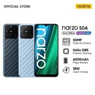 [SIAP KIRIM] HP REALME NARZO 50A 4/64 GB - NARZO 50 A RAM 4GB ROM 64GB GARANSI RESMI