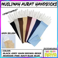 MUSLIM WOMEN'S ARM GLOVES THIN HAND SOCKS MUSLIM WOMEN AURAT HAND STOCKINGS