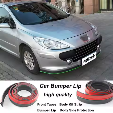 Car Bumper Lip For Peugeot 106 107 206 207 301 306 307 308 406 407 508 607 3008 807 RCZ Body Kit Str
