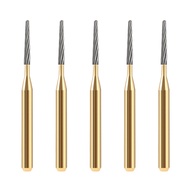 5pcs Dental Tungsten Carbide Burs Bur Drill for High Speed Handpiece FG7114/FG7214 /FG7714 Trimming