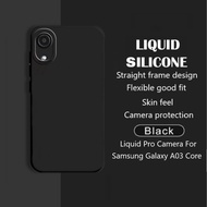 Silicone Black Matte Casing Samsung A12, Samsung A02, Samsung A03, Samsung A02S, Samsung A03S Black 