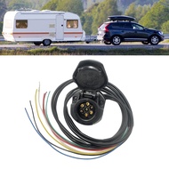 Wire Harness 12V for European Commercial Vehicle Trailer 2M 7-Core Towing Coil Wiring for Car