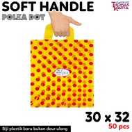 Plastik Hajatan Batik 30x32 isi 50 Kantong Snack Ultah Anak Softhandle Hidangan Souvenir Ulang Tahun