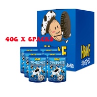 HBAF (6 packs) Cookie and Cream Almond 40g x 6 Packs