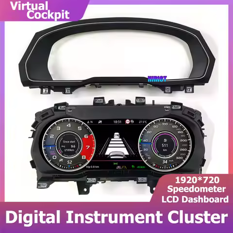 12.3''Instrument Cluster Digital Cockpit For PASSAT Amarok Passat CC B7 B8 Golf 6 7 Tiguan Scirocco 