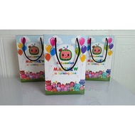Cocomelon paper bag/cocomelon custom paper bag