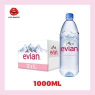 Evian Natural Mineral Water 1000ml x12btls