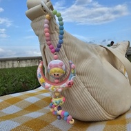 Handmade Keychains Popbean Sweet Bean Skullpanda Pucky Capybara Pingu Phone Strap Chain Key fob