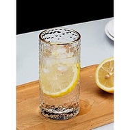 Combo bình đựng nước uống thủy tinh kèm 6 cốc ống vân sần giá úp cốc và khay gỗ