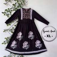 Ariefa Batik - Gamis anak estimasi 3 sampai 13tahun/baju muslim anak perempuan/gamis anak model twil