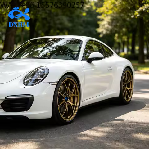 17-20 Inch 4x100 5x120 6x135 Y-Spoke Gold Custom Forged Alloy Wheels Passenger Car Rims for Toyota M