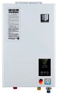 德信牌 - KD-12RFTW 12.0公升/分鐘 節能 煤氣熱水爐 (背出)