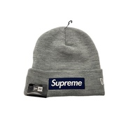 Supreme knitted cap 25FW Box logo Beanie One size Heather grey Direct from Japan Secondhand
