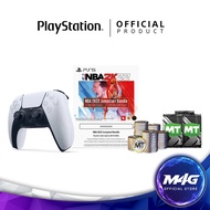Sony PlayStation 5 DUALSENSE Wireless Controller for PS5 + NBA 2K22 Jumpstart Bundle (Official Sony Malaysia Warranty)