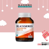 Blackmores Vitamin D3 1000IU 60 / 200 Capsules [Baebaby.sg]