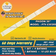 PTV-E5020S PHISON 50'' LED TV BACKLIGHT(LAMPU TV) PHISON 50 INCH LED TV BACKLIGHT PTVE5020S PTV-E502