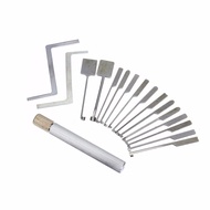 GOSO 14Pcs Auto Dimple Lock Pick Kaba Lock Opener Locksmith Tool