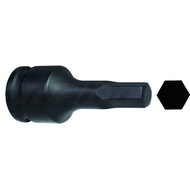 3 Points Pneumatic Hexagon Convex Socket 3/8 "Socket 52mm Long TUF3452H Made In Taiwan