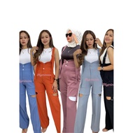Millie Jumpsuit Korean Style Knit Polos Premium - Latest Dungaree Knit Jumpsuits - Latest Premium Bodycon Women's Jumpsuit By Myprincess23