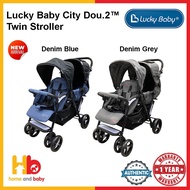 Lucky Baby City Dou.2 Twin Stroller