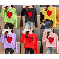 [TSHIRTWOMEN]Baju T Shirt Perempuan Lengan Panjang    Women Murah  Wanita Muslimah korean style Long Sleeve